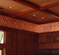 Hammered Copper Trim
